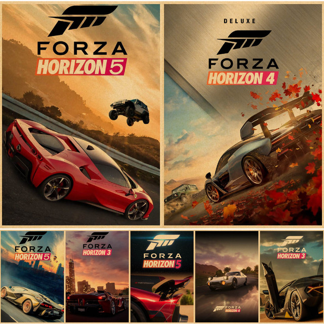 Horizon 2 Poster, Forza Horizon 1, Decor